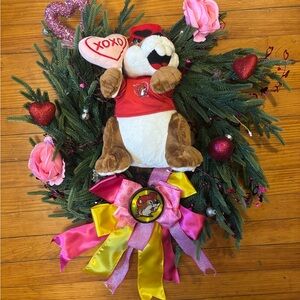 Buc’ees Valentines Day Wreath